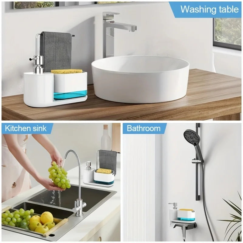 Multi-Functional Hand and Dish Soap Dispenser