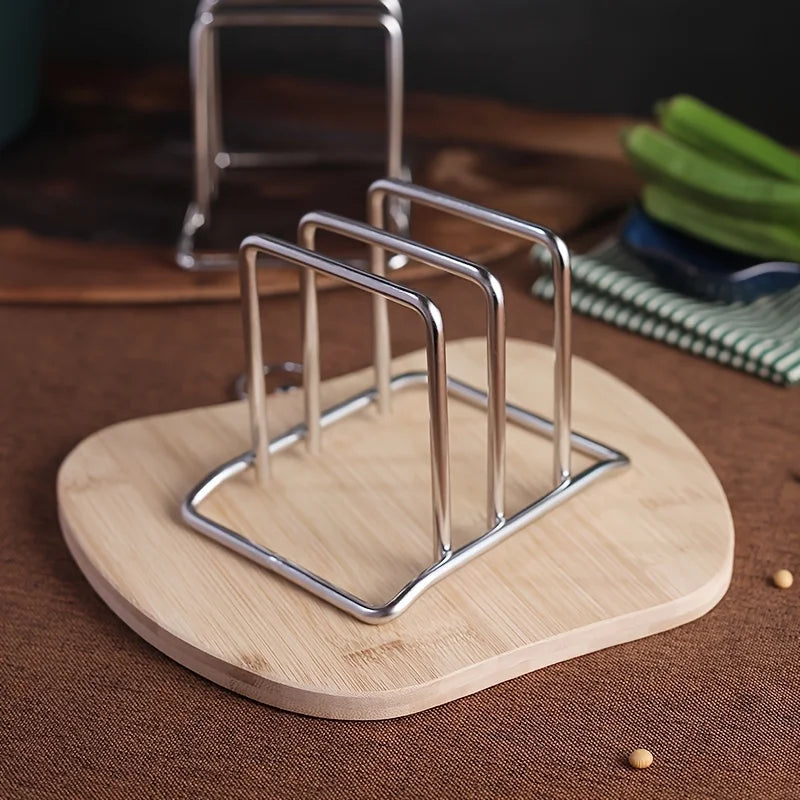 Soporte para Tablas de Cortar y Tapas de Olla - Organizador Vertical