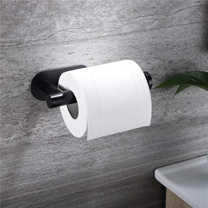 Portarrollos Adhesivo de Pared - Soporte para Papel de Cocina