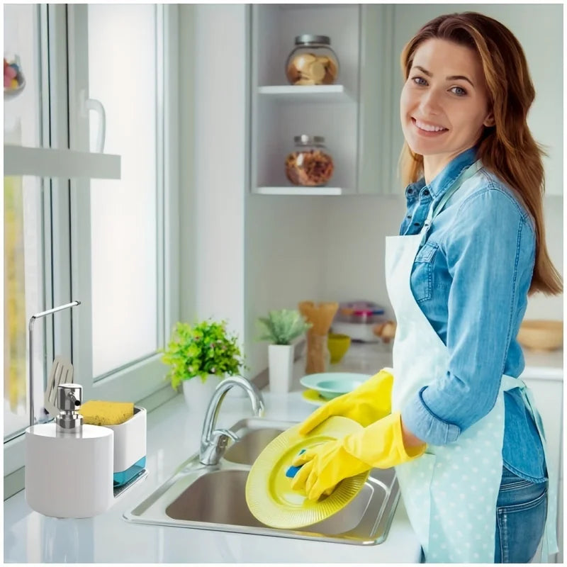 Multi-Functional Hand and Dish Soap Dispenser